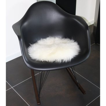Lambskin chair pads, round Item No. 406