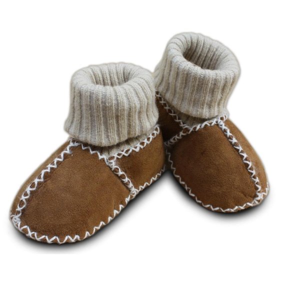 Baby lambskin shoes Item No. 928 CA, camel